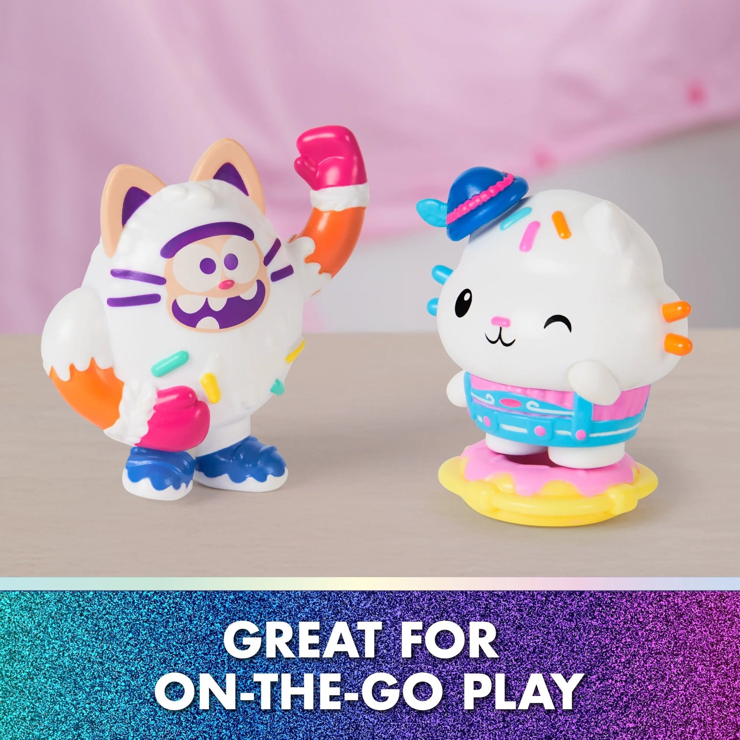 Gabby's Dollhouse - Cakey Cat and Cookie Bobby Set