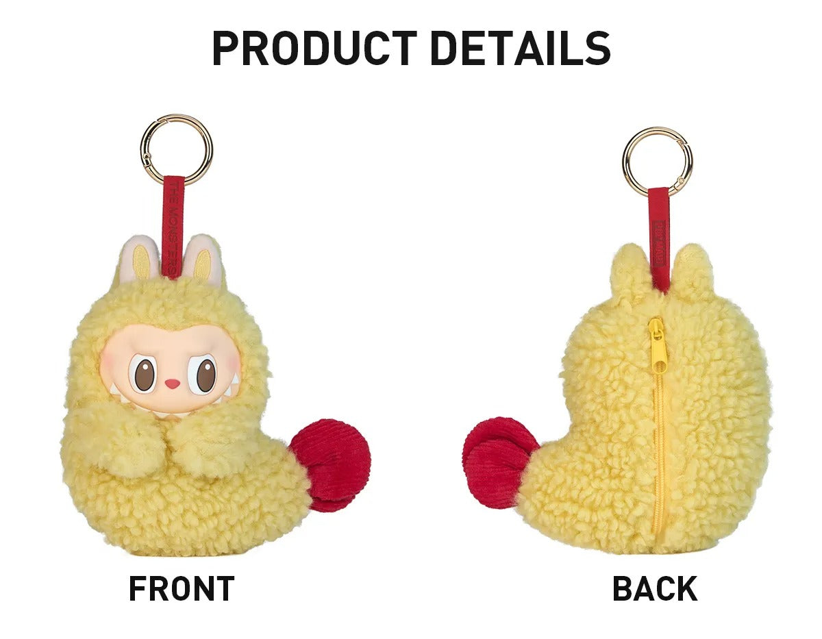 Labubu - Fried Shrimp Plush Pouch
