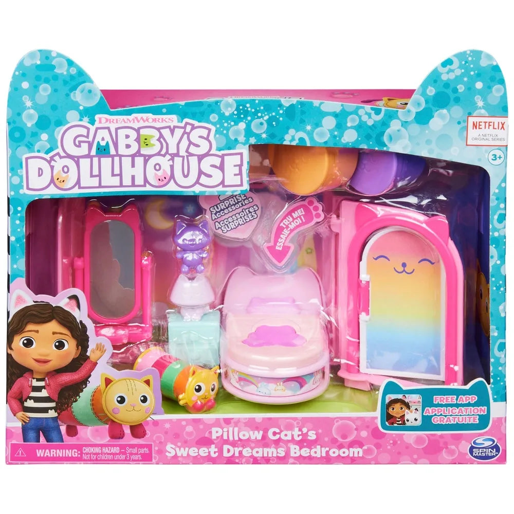 Gabby's Dollhouse - Pillow Cat Sweet Dreams Bedroom
