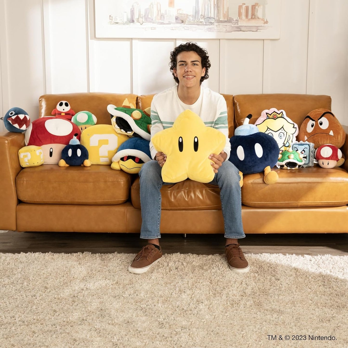 Club Mocchi Mocchi - Super Mario - Star Plush