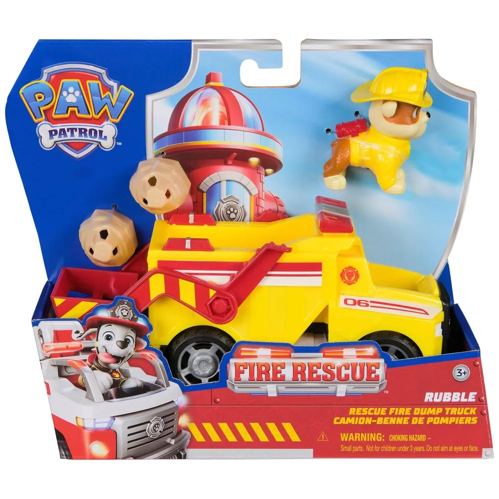 Paw Patrol - Fire Rescue - Rubble Fire Dump Truck