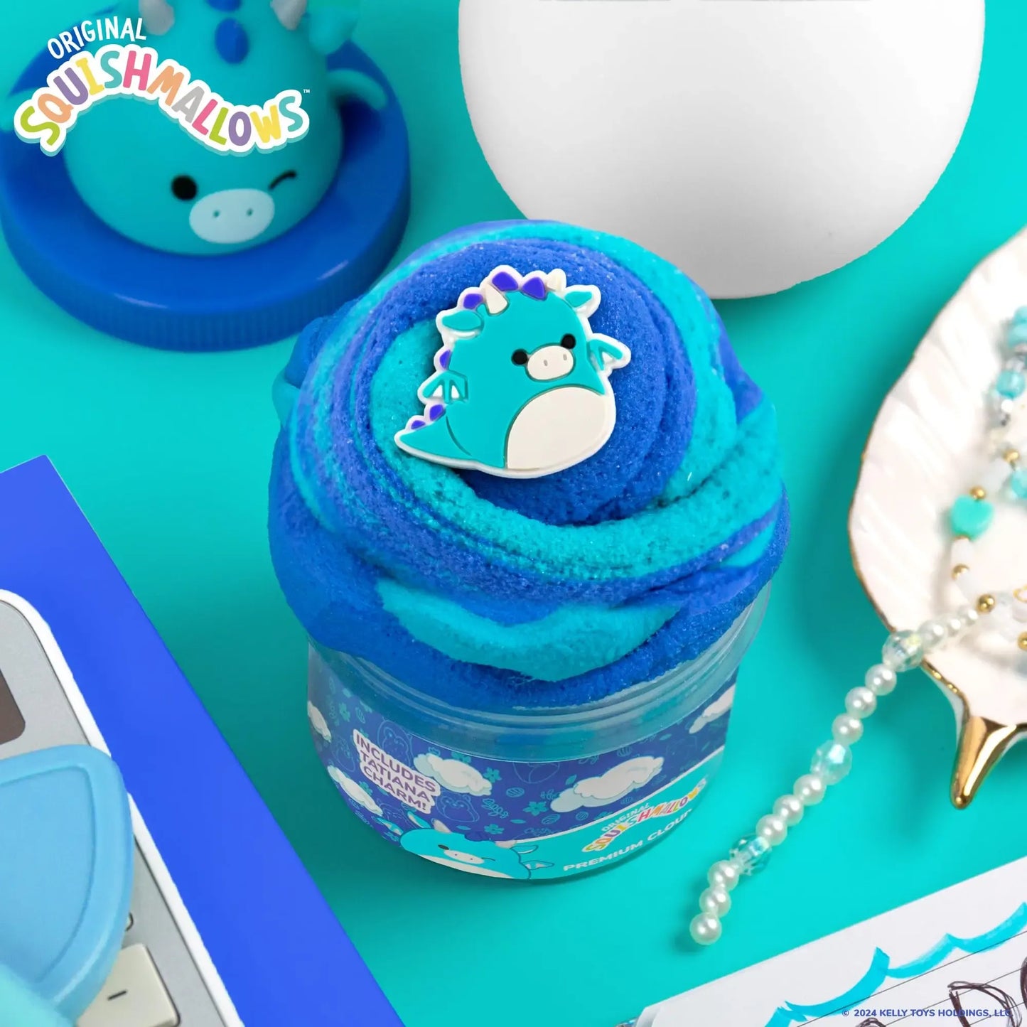 Squishmallows - Tatiana The Dragon - Cloud Slime