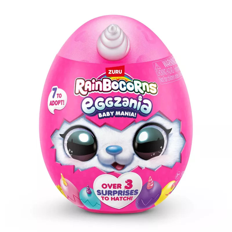 Rainbocorns - Eggzania Mini Babymania Plushies