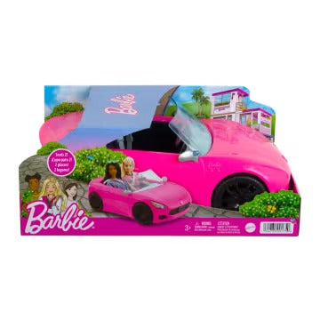 Barbie - Convertible Car Playset