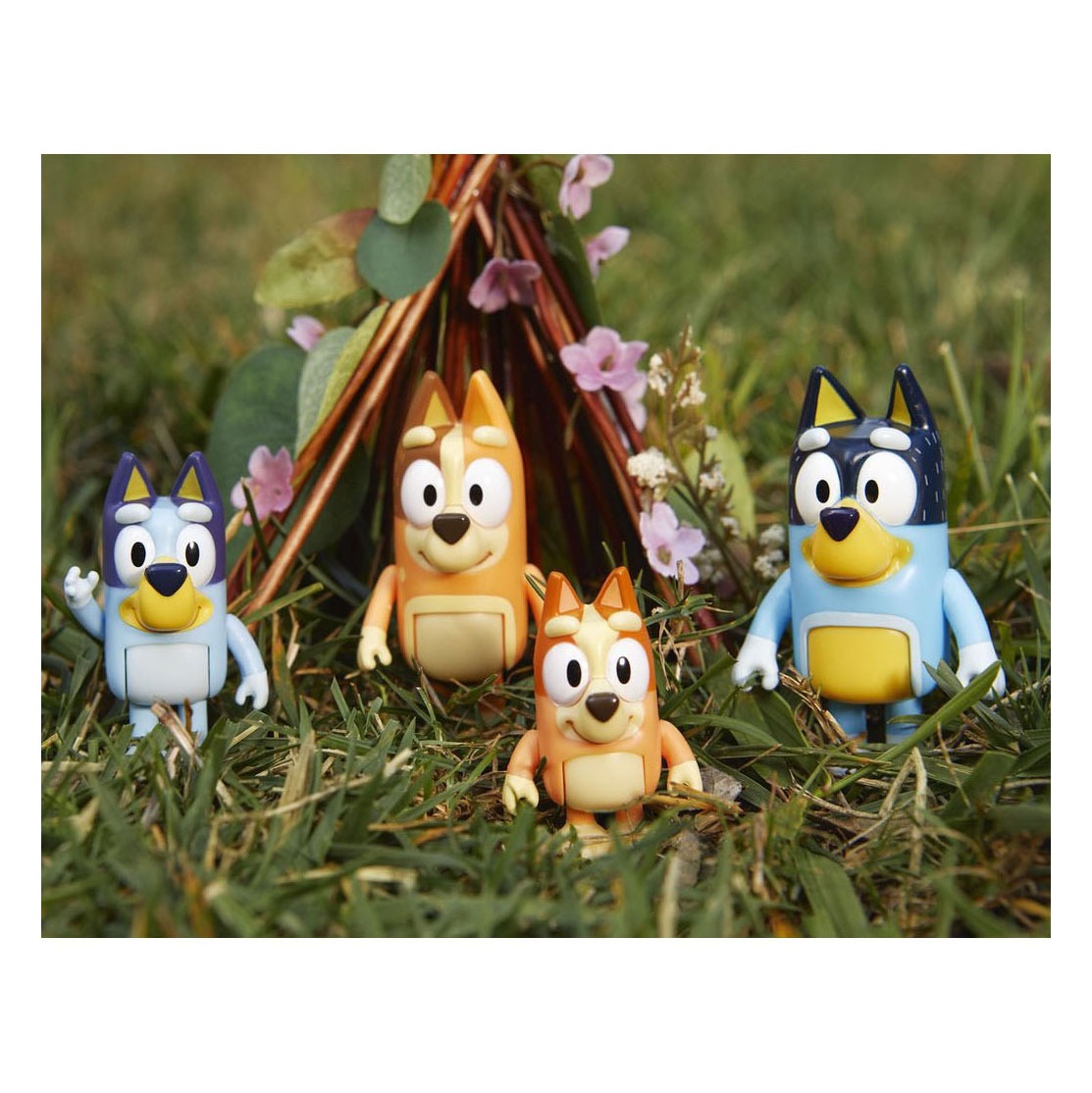 Bluey - Bluey & Family 4 Pack Figures
