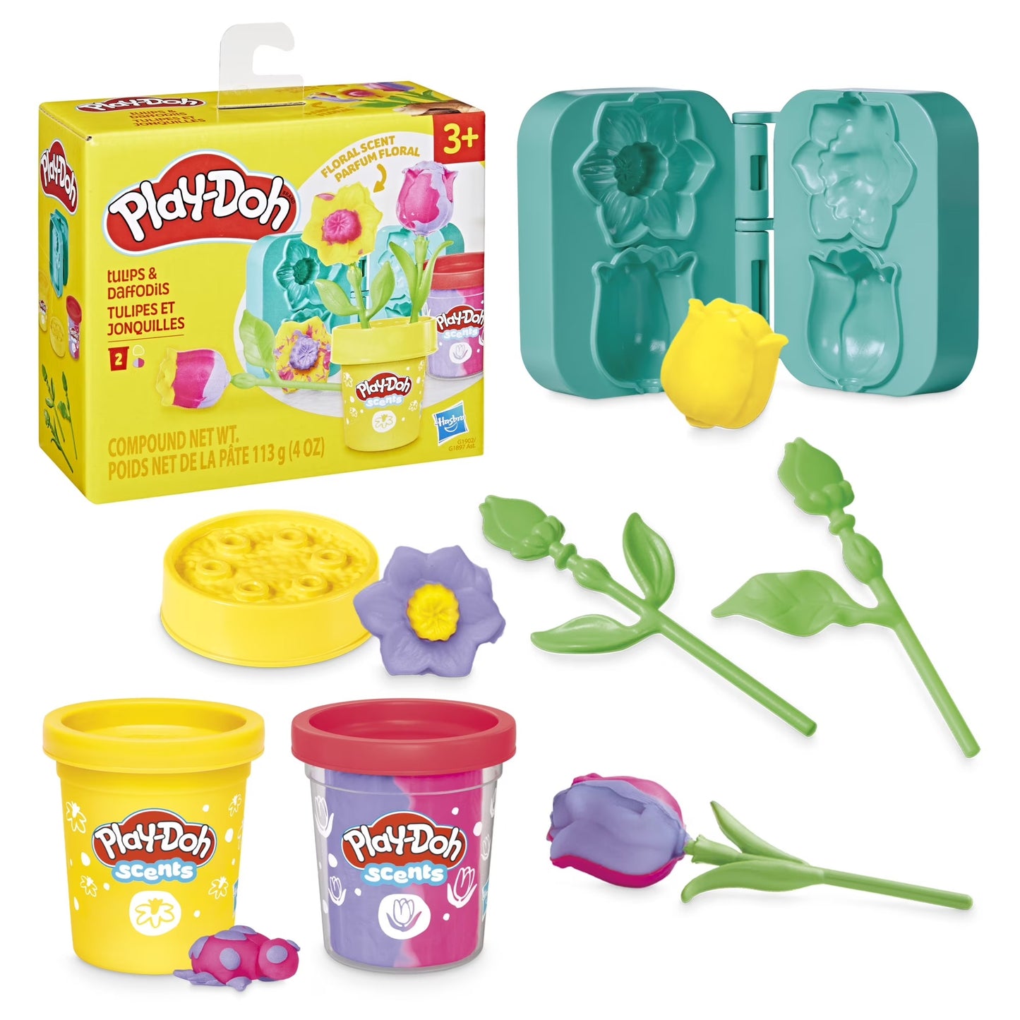 Play-Doh - Tulips & Daffodils Flower Set