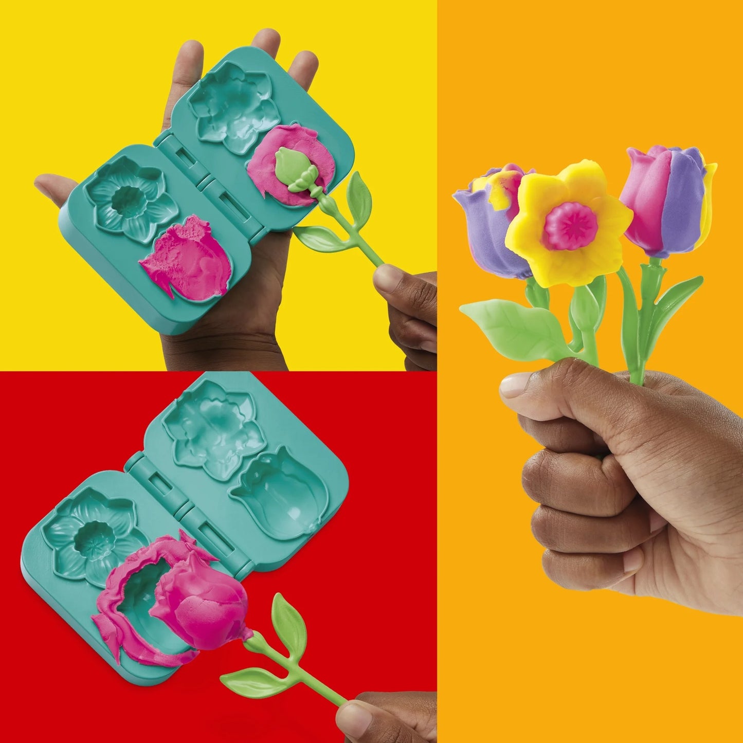 Play-Doh - Tulips & Daffodils Flower Set