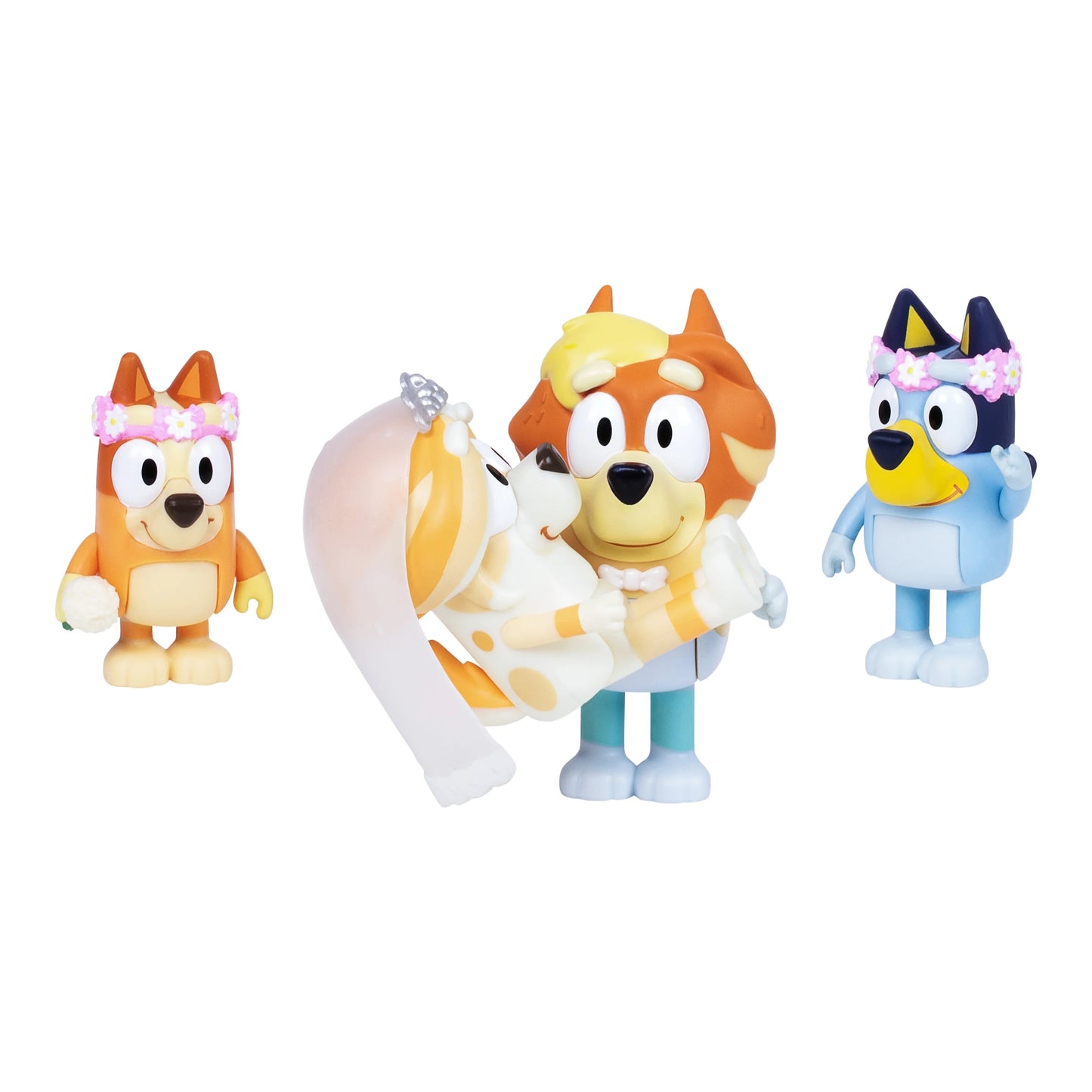 Bluey - Wedding Time 4 Pack Figures