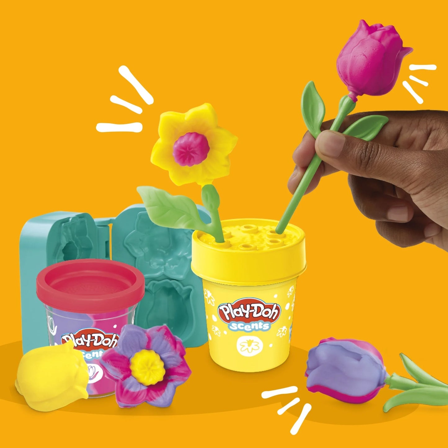 Play-Doh - Tulips & Daffodils Flower Set