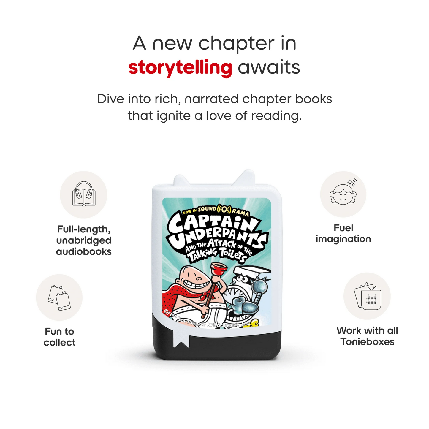 Tonies - Audio Book - The Adventures Of Captain Underpants