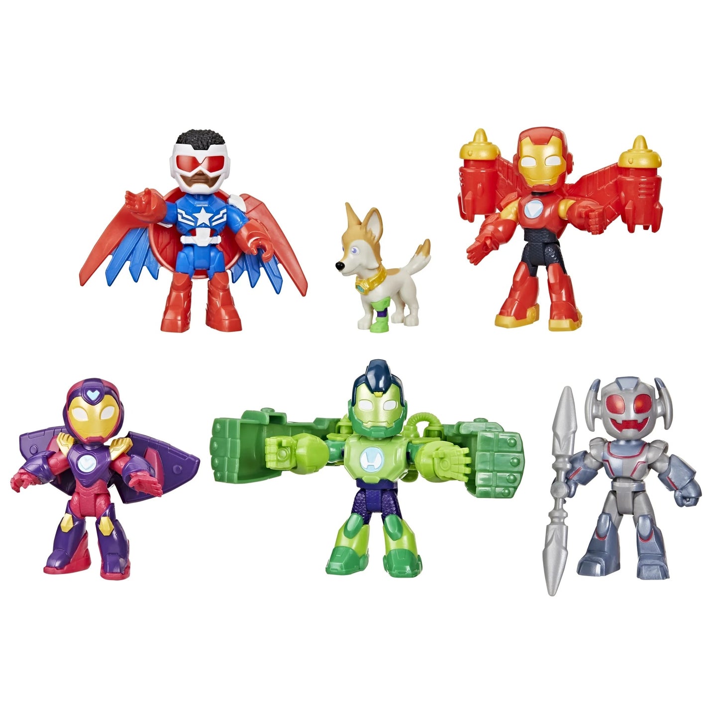 Marvel - Iron Man and His Awesome Friends Figure Set