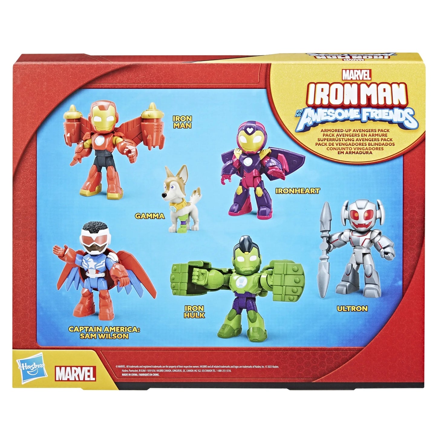 Marvel - Iron Man and His Awesome Friends Figure Set