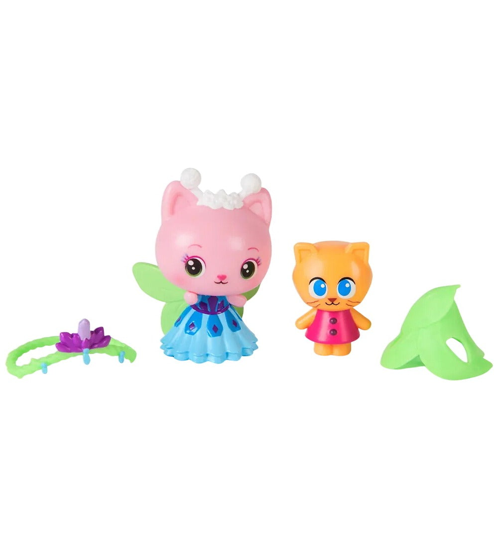 Gabby's Dollhouse - Queen Kitty Fairy & Kitty Gnome