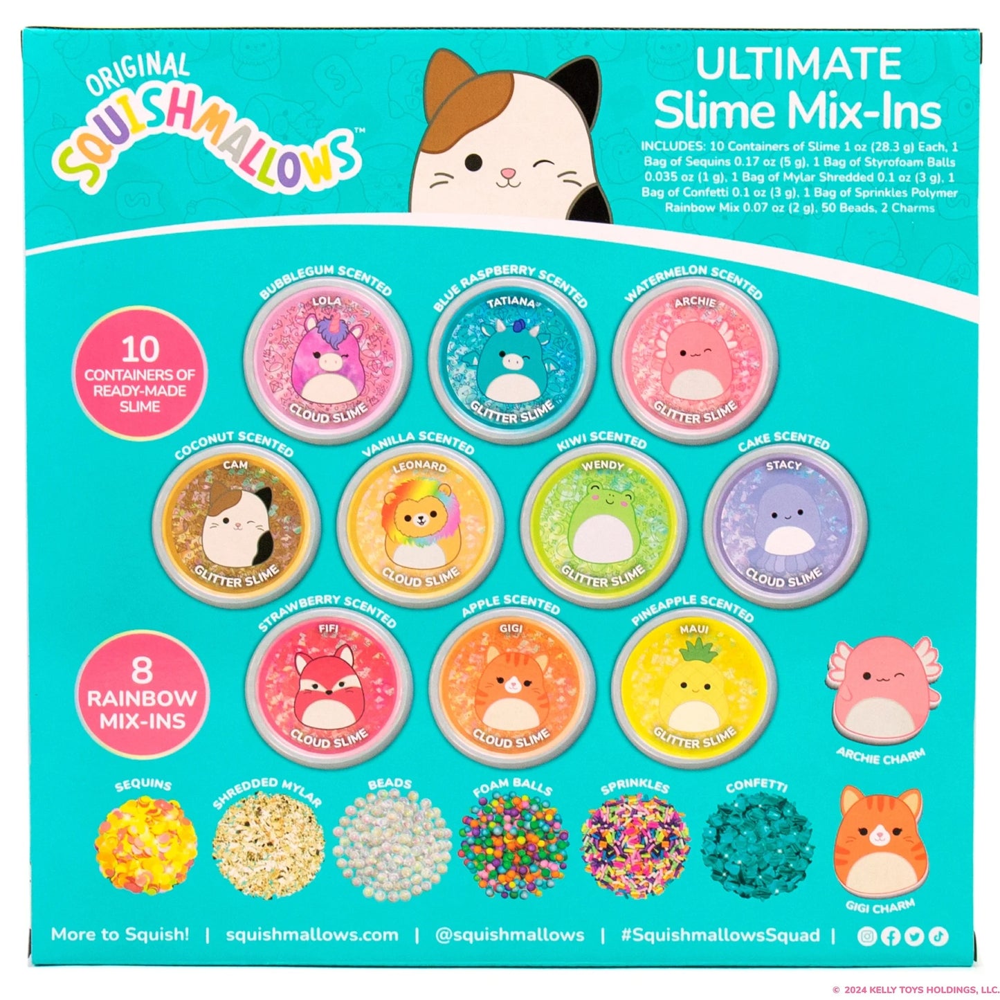 Squishmallows - Ultimate Slime Mix-Ins