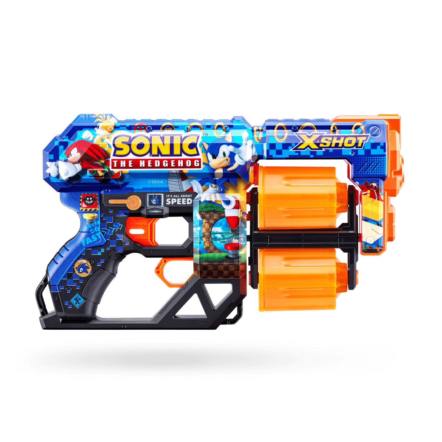 X-Shot - Skins Dread Blaster - Mega Sonic Skin
