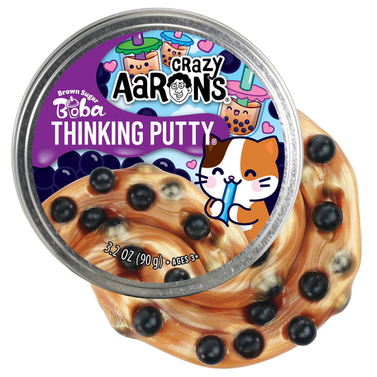 Crazy Aarons - Thinking Putty - Brown Sugar Boba