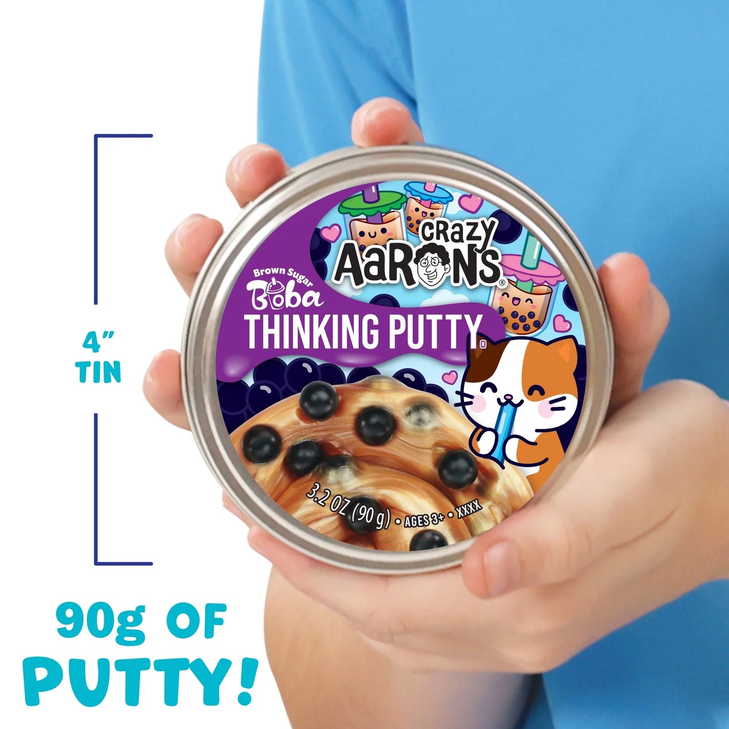 Crazy Aarons - Thinking Putty - Brown Sugar Boba