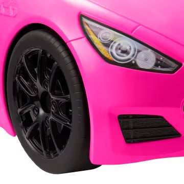 Barbie - Convertible Car Playset