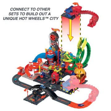 Hot Wheels - City Nemesis - Scorpion Flex Attack Playset