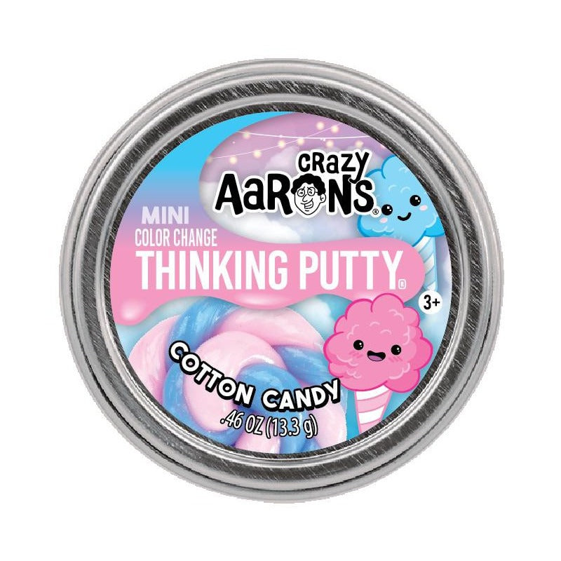 Crazy Aarons - Mini Thinking Putty - Cotton Candy