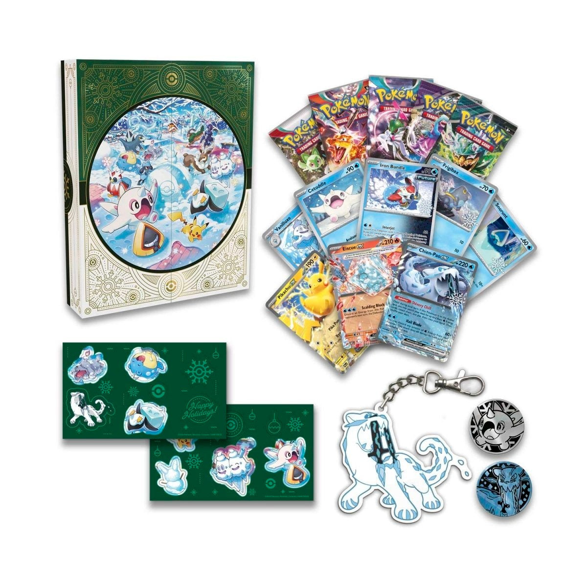 Pokémon TCG: Holiday Advent Calendar (Chien-Pao, Frigibax, Cetoddle)