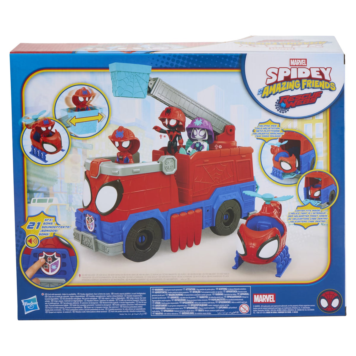 Spidey & His Amazing Friends - Rescue Web Fire Truck