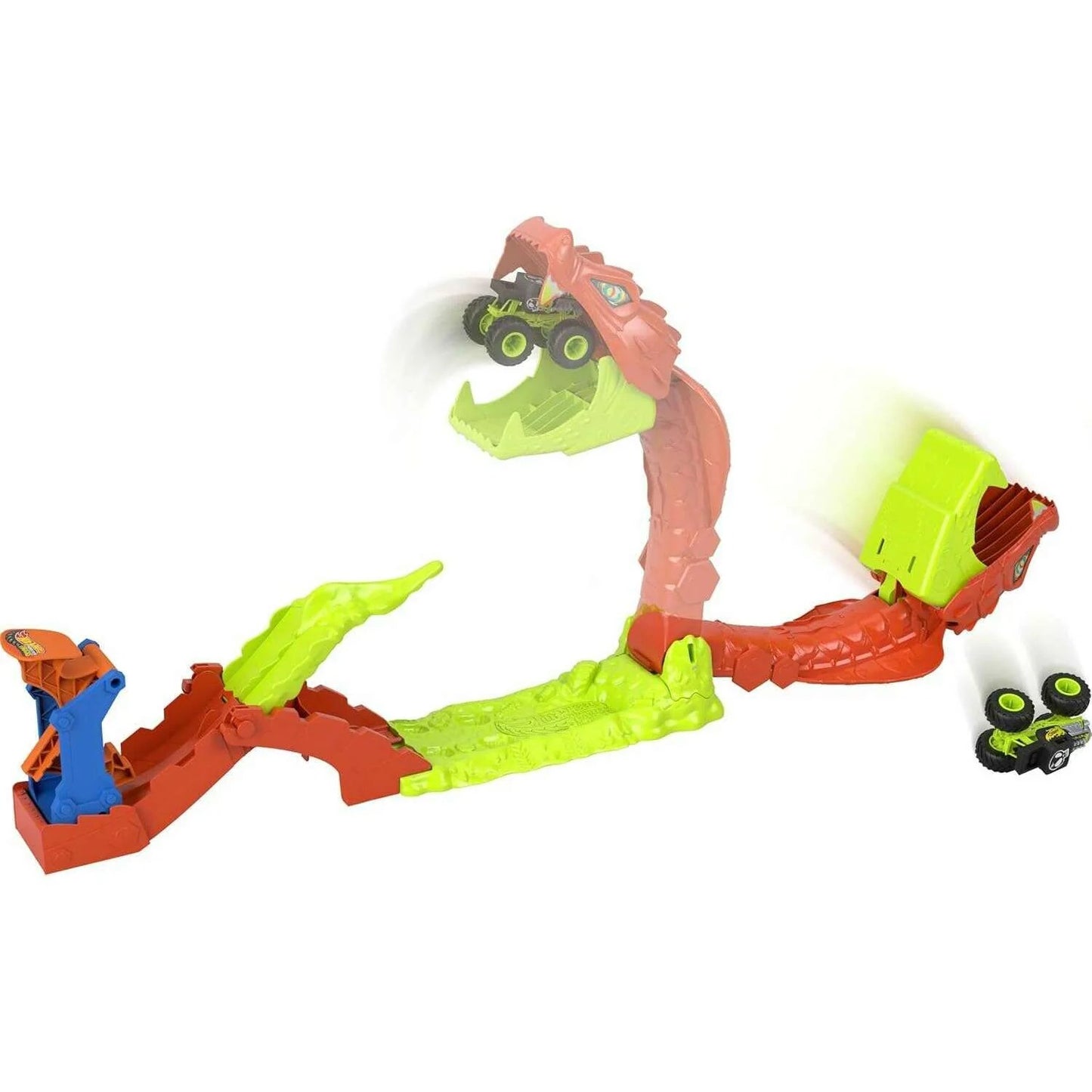 Hot Wheels - Monster Trucks - Snake Slam Takedown Playset