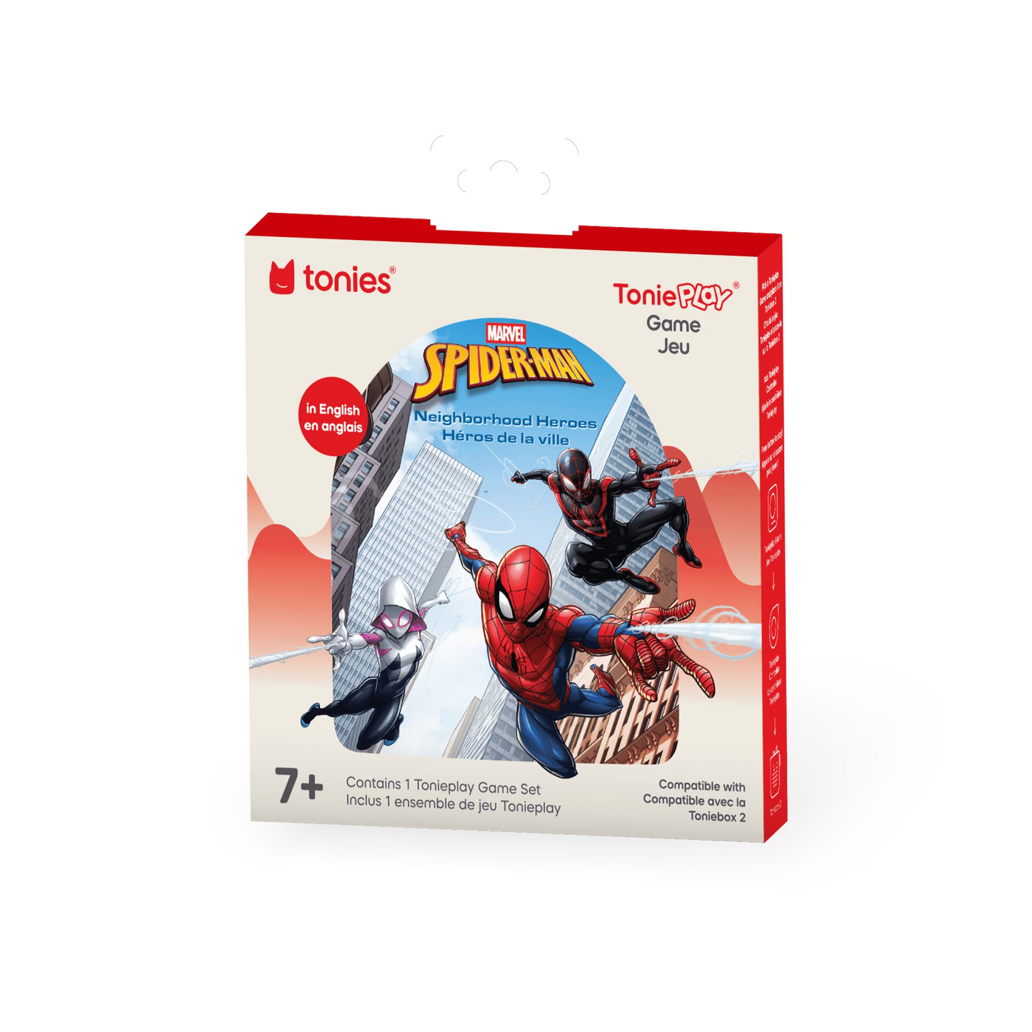 Tonies - Tonieplay - Marvel Spiderman - Neighbourhood Heroes