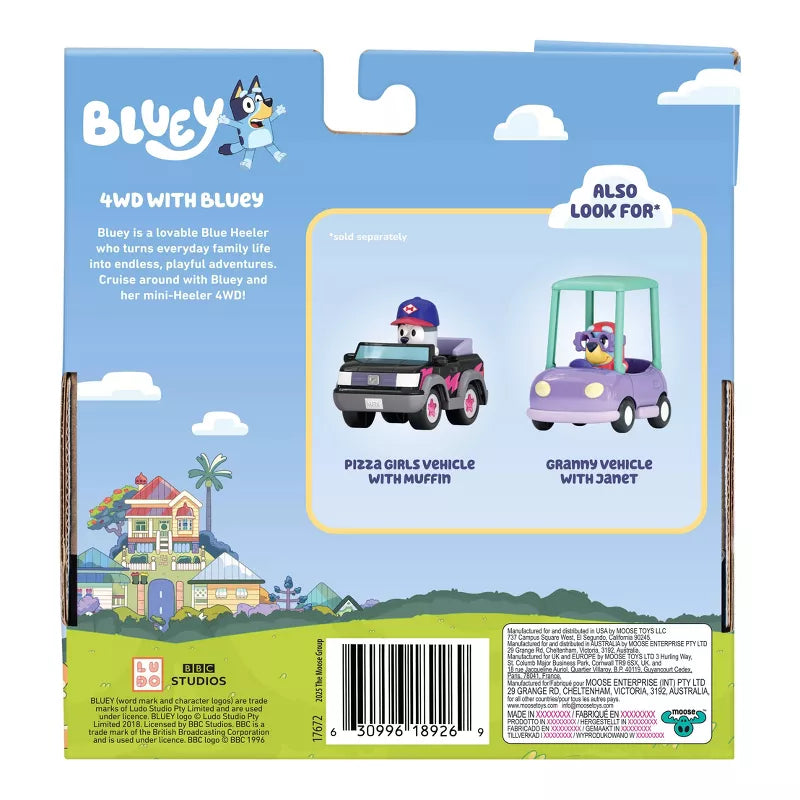 Bluey - 4 Wheel Drive With Bluey