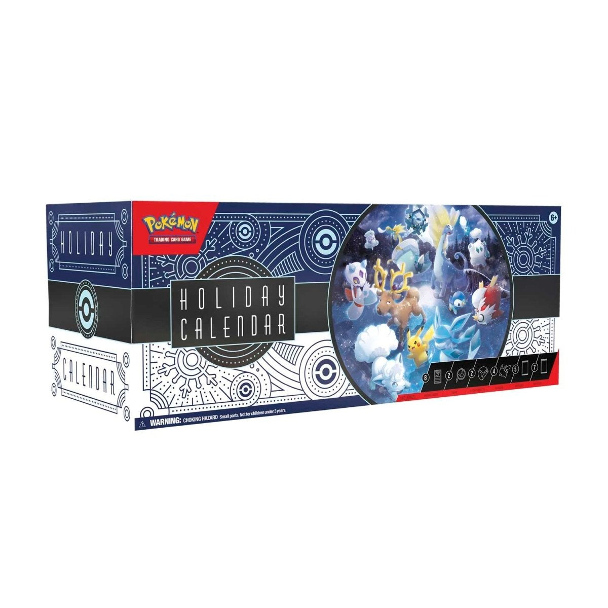 Pokémon TCG: Holiday Calendar (Glaceon, Alolan Vulpix)