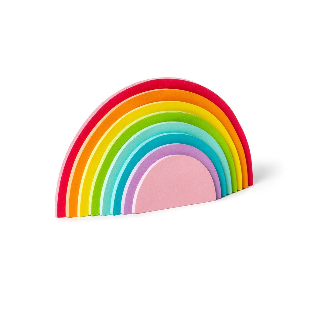 Legami - Adhesive Notepad - Rainbow Thoughts