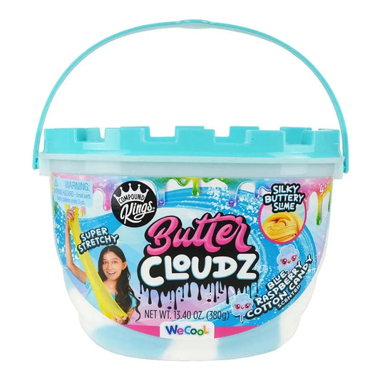 Butter Cloudz - Swirls Large Blue Raspberry Cotton Candy