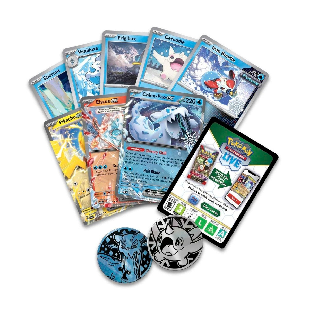 Pokémon TCG: Holiday Advent Calendar (Chien-Pao, Frigibax, Cetoddle)