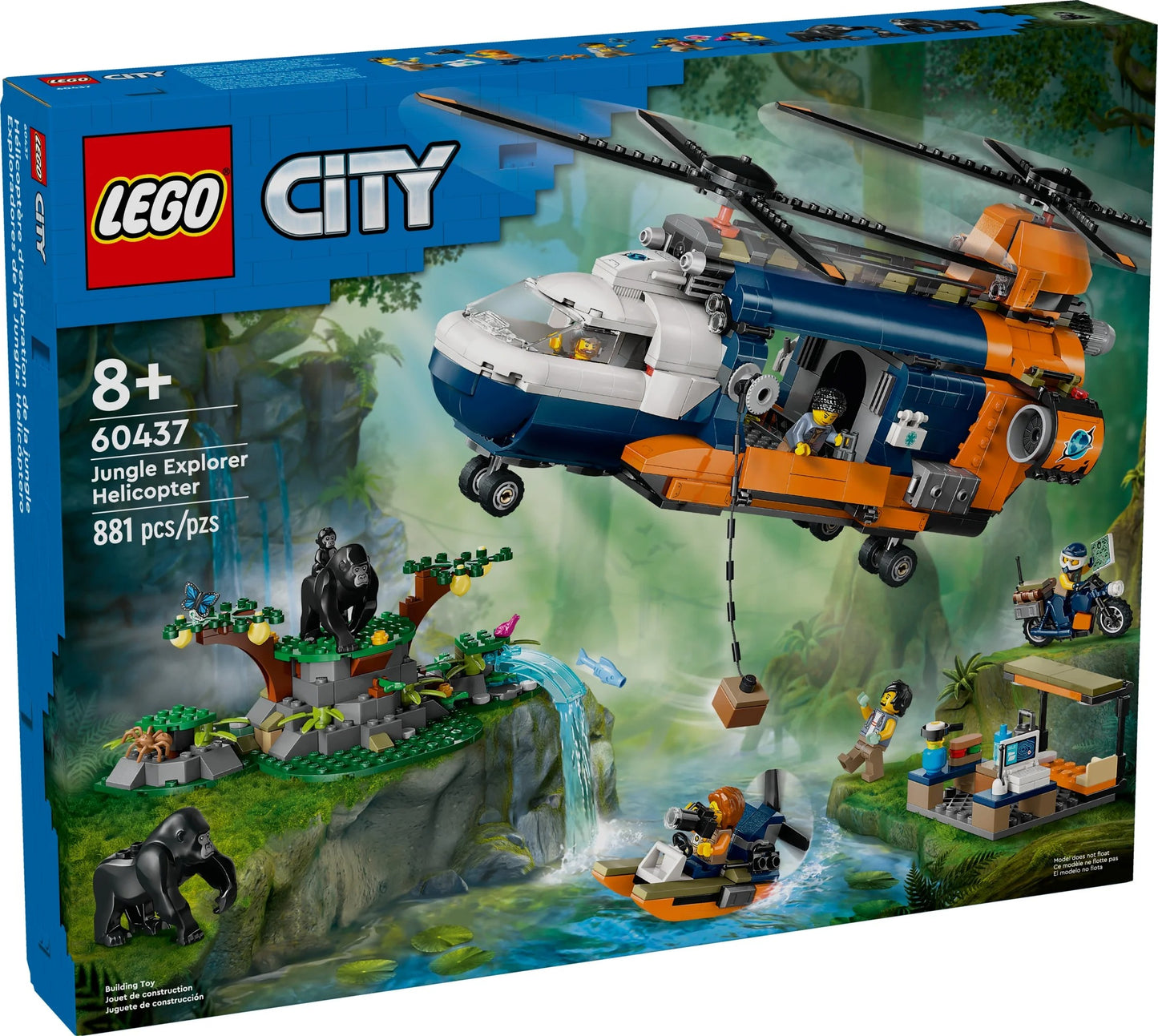 LEGO City - Jungle Explorer Helicopter (60437)