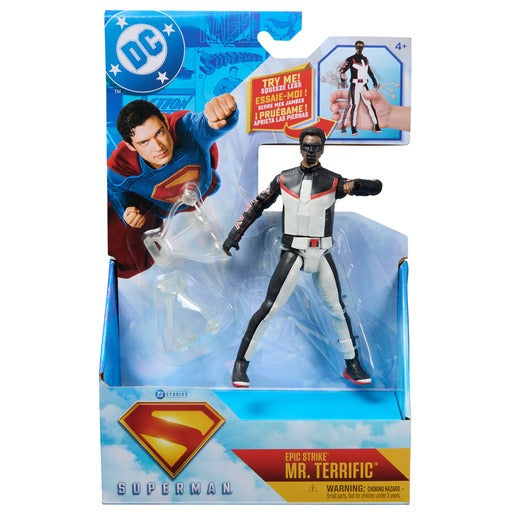 Superman - 6" Figurine - Epic Strike - Mr Terrific