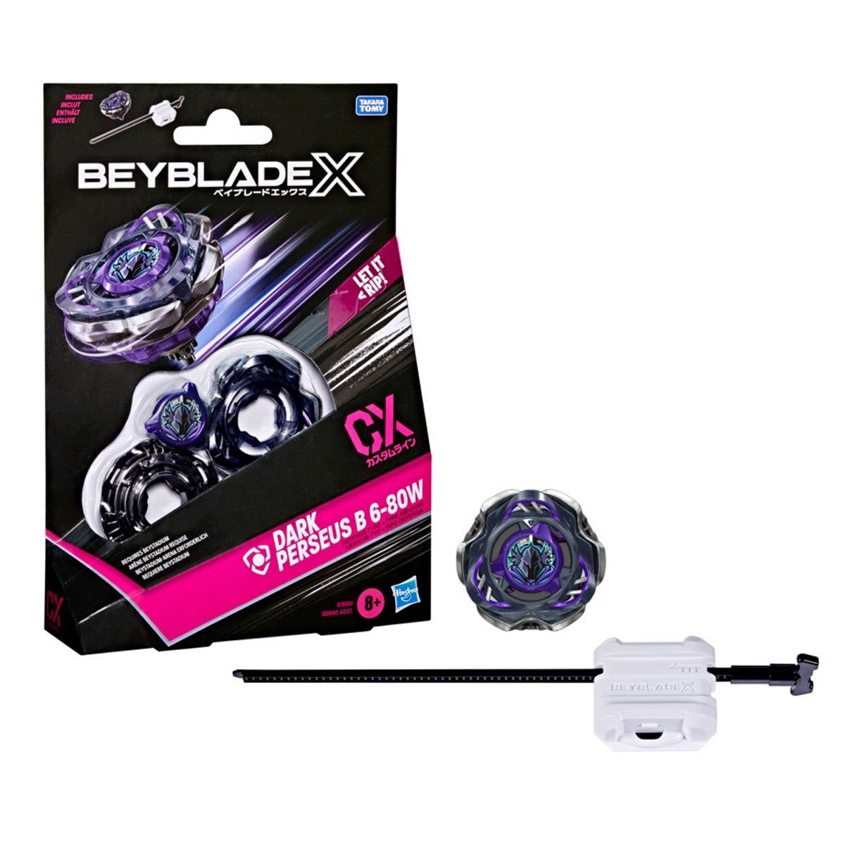 Beyblade - Starter Pack - Dark Perseus B 6-80W CX