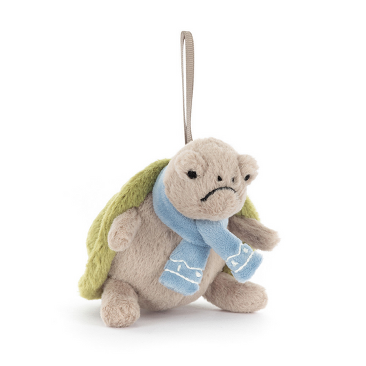 Jellycat - Tree Ornament - Timmy Turtle