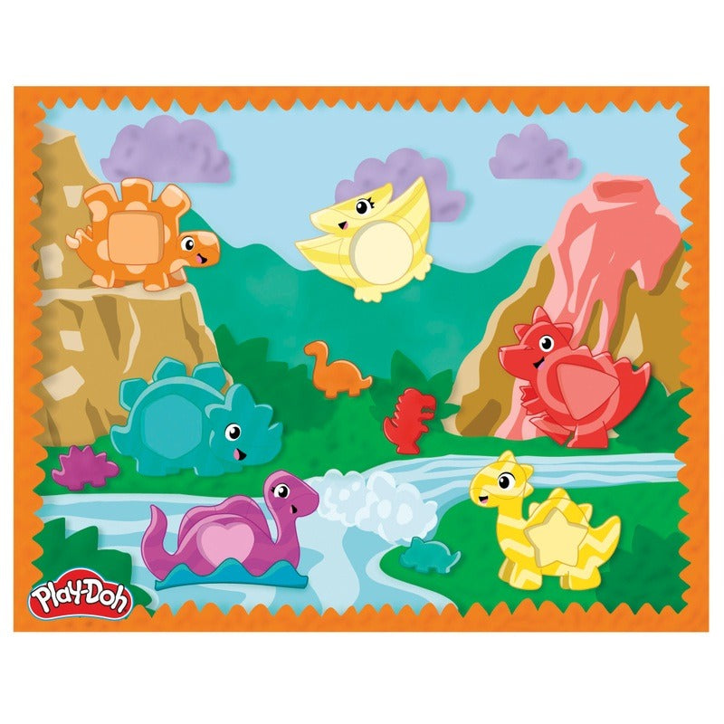 Play-Doh - Shapes & Colour Dino Set