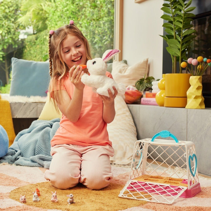 Pets Alive - Mama Bunny & Baby Surprise Plush Set