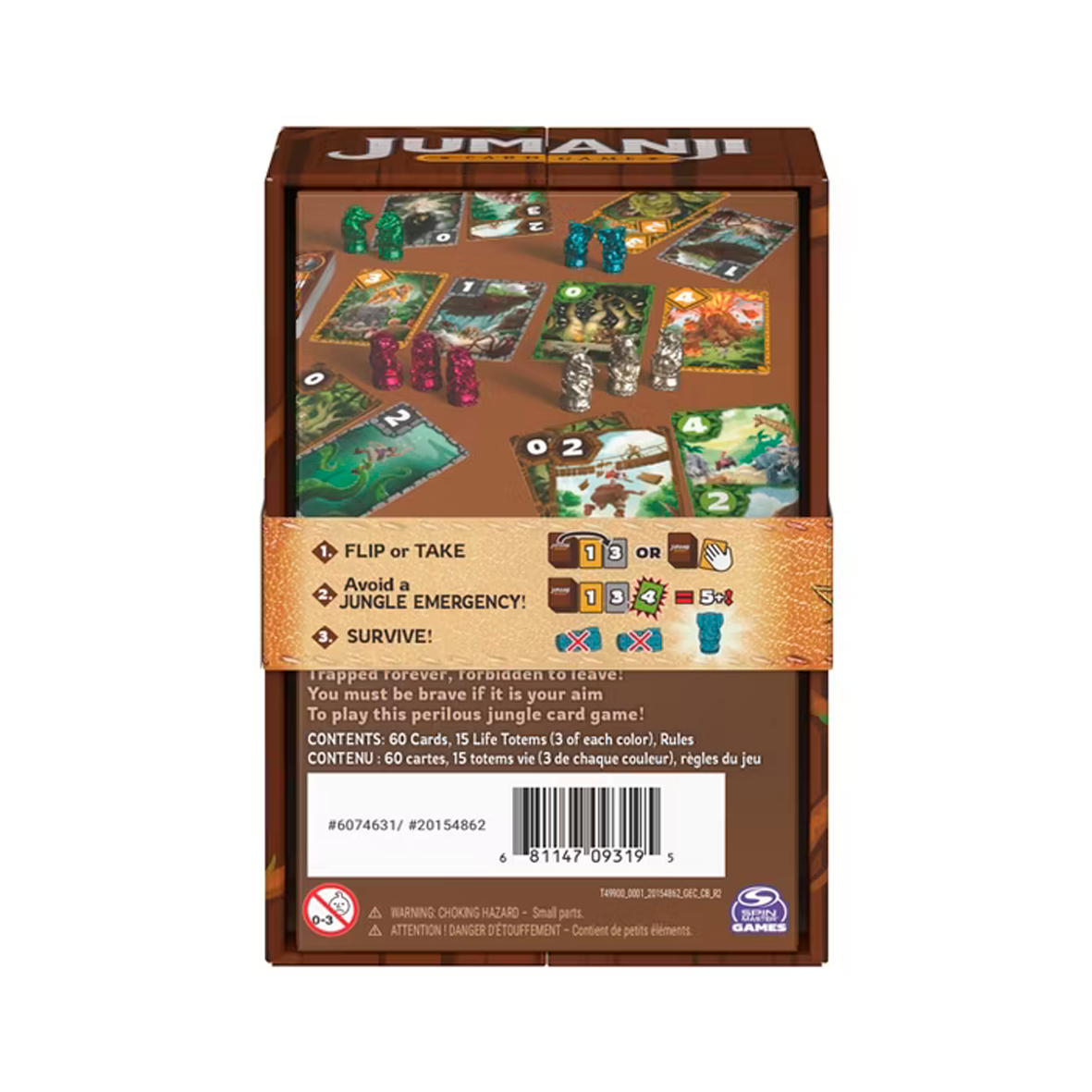 Jumanji Card Game
