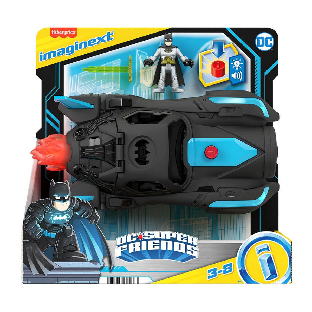 Fisher Price - Imaginext DC Batmobile