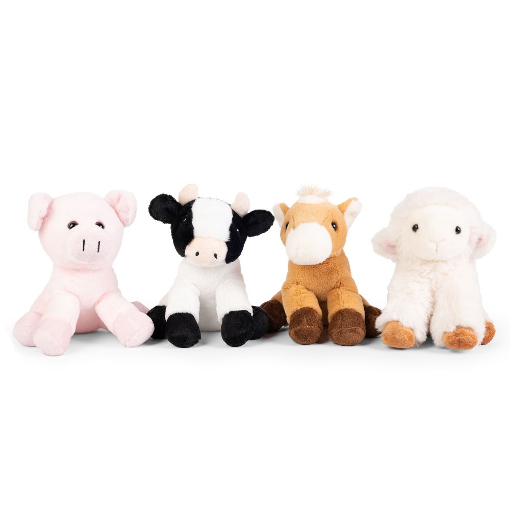 Little Living Nature - Farm Animals Plush Collection