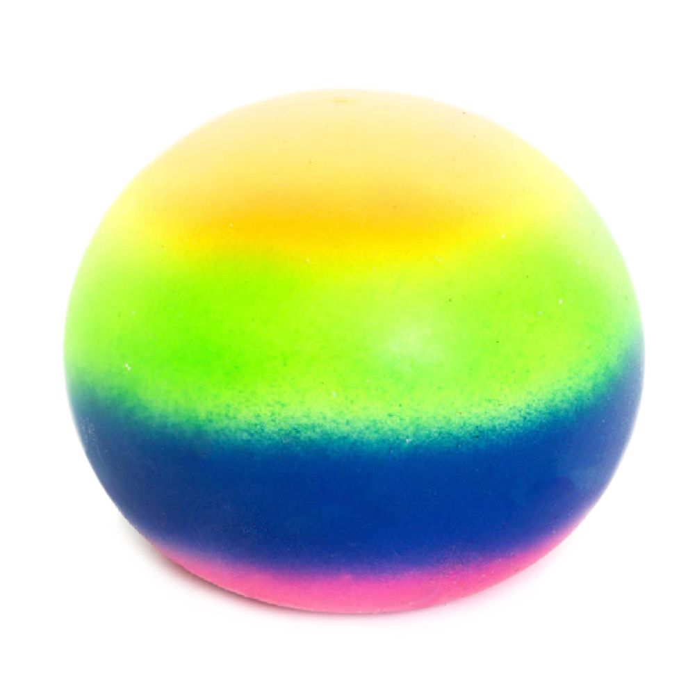 Large Rainbow Squish Ball