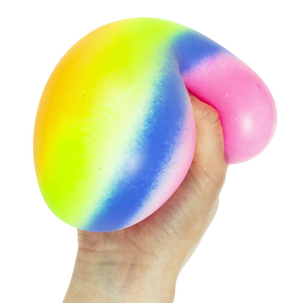 Large Rainbow Squish Ball