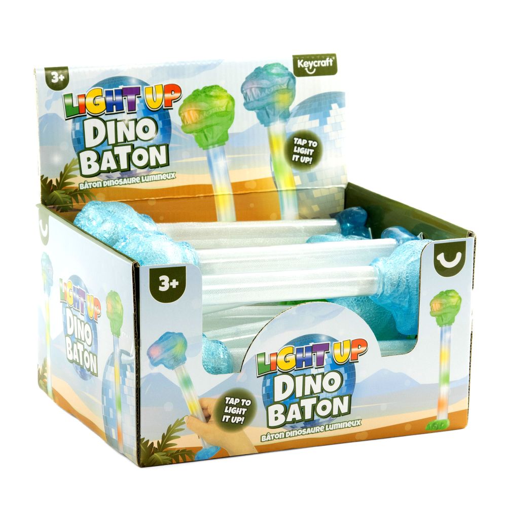 Novelty Light-up Dinosaur Baton Toy