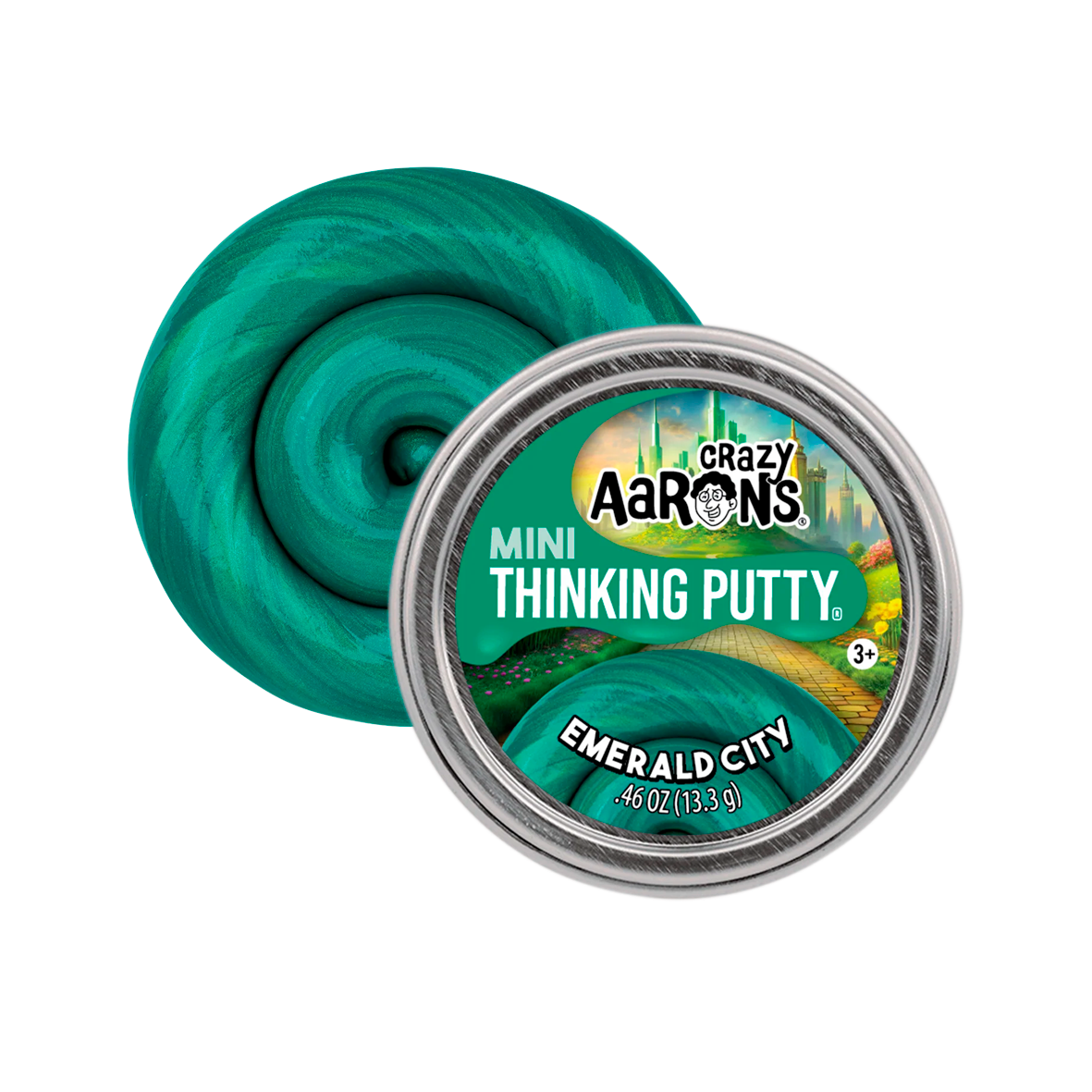 Crazy Aarons - Mini Thinking Putty - Esmerald City