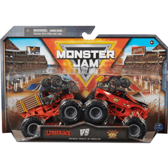 Monster Jam - 1:64 Die-Cast Truck 2-Pack