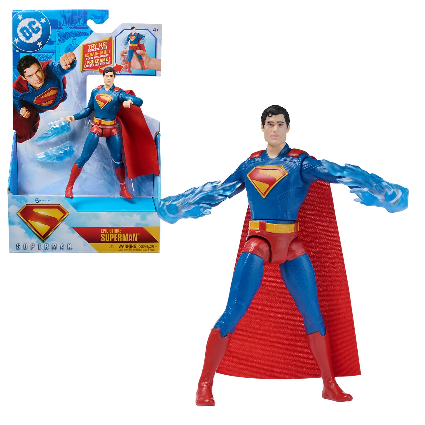 Superman - 6" Figurine - Epic Strike - Superman