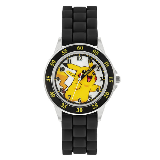 Pokemon - Black Strap Time Teacher Watch