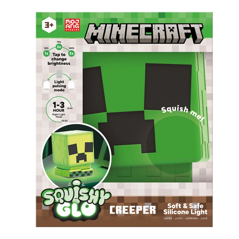 Squishy Glo - Silicon Light Creeper - Minecraft